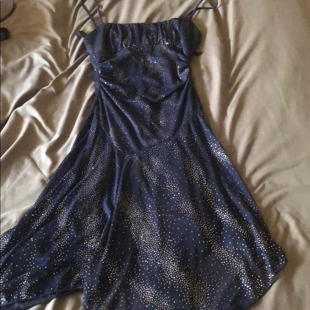 Blue starlight dress